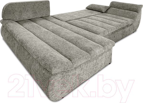 Изображение товара Диван угловой Lama мебель Эдисон правый (Palermo-223 Mouse)