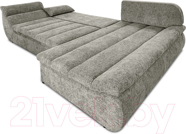 Изображение товара Диван угловой Lama мебель Эдисон левый (Palermo-223 Mouse)