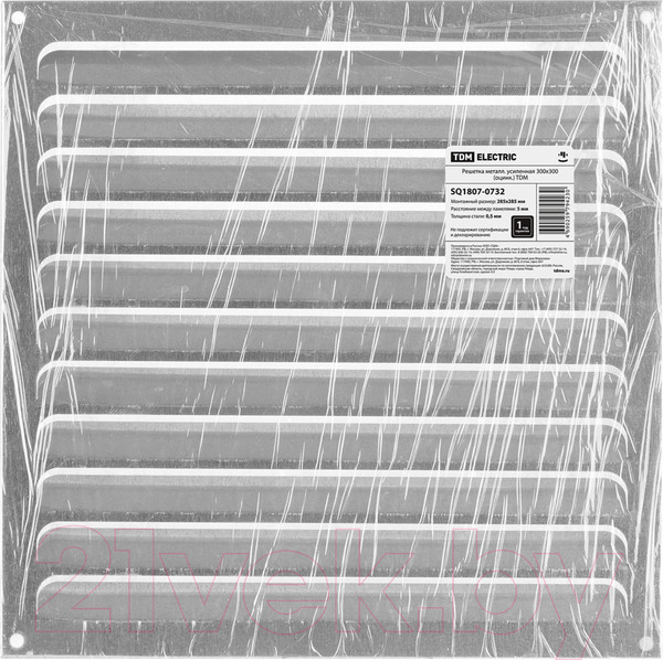 Изображение товара Решетка вентиляционная TDM SQ1807-0732
