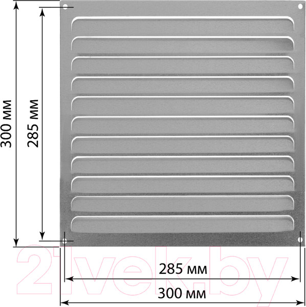 Изображение товара Решетка вентиляционная TDM SQ1807-0732