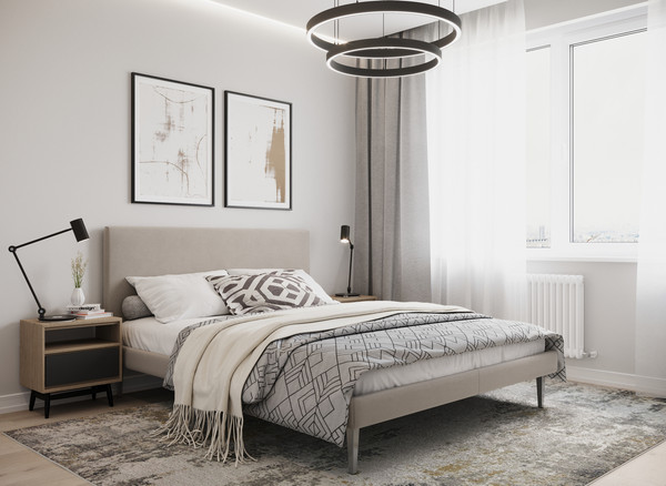 Изображение товара Полуторная кровать Moon Family 1256 / MF011292