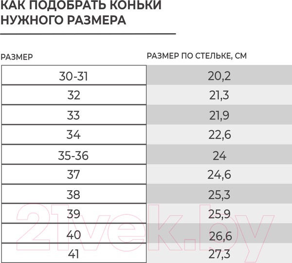 Изображение товара Коньки фигурные Winter Star Basic 10386672 (р.35)