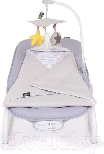 Изображение товара Детский шезлонг Nuovita Mellare M1 Grigio stella (серая звезда)