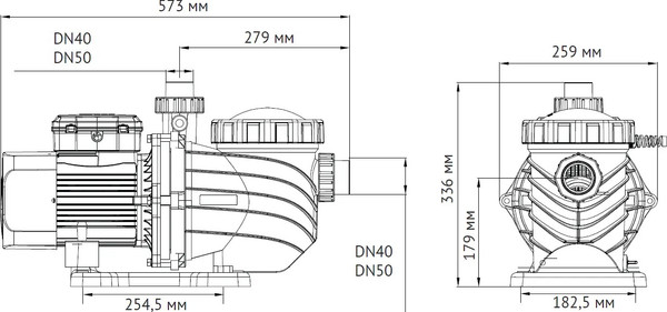 Изображение товара Насос для бассейна Unipump Jet Pool SPP 1800 / 65299