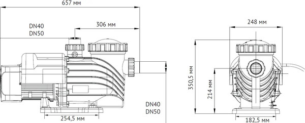 Изображение товара Насос для бассейна Unipump Jet Pool SPP 2200 / 34633