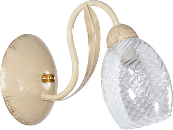 Изображение товара Бра Элетех Лилия НББ 01-60-112 Е27 / 1005405403 (511 бежевый/золотой)