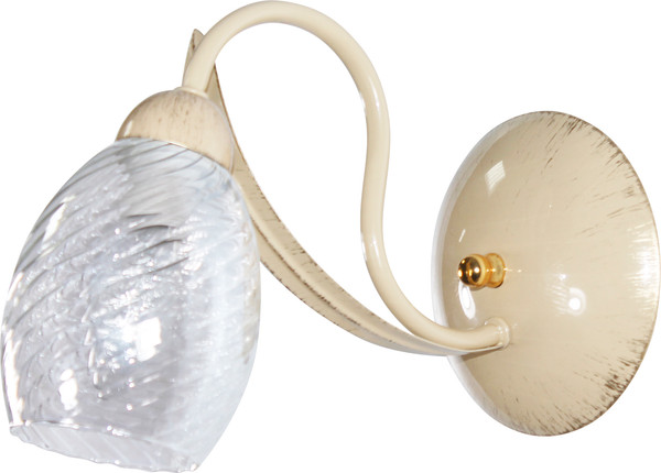 Изображение товара Бра Элетех Лилия НББ 01-60-112 Е27 / 1005405403 (511 бежевый/золотой)