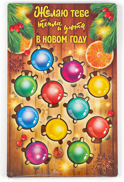 Изображение товара Развивающая игра Лесная мастерская Головоломка. Новый год! Цветная гирлянда / 10348481