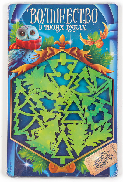 Изображение товара Развивающая игра Лесная мастерская Головоломка. Новый год! Елочки / 10348482