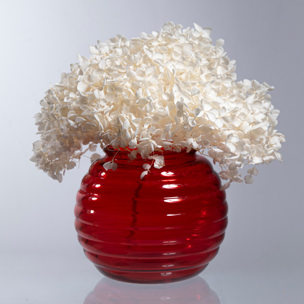 Изображение товара Ваза NiNaGlass Зара 92-006-13 / 4840159649 (рубиновый)