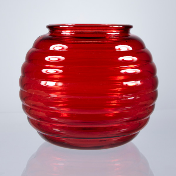 Изображение товара Ваза NiNaGlass Зара 92-006-13 / 4840159649 (рубиновый)