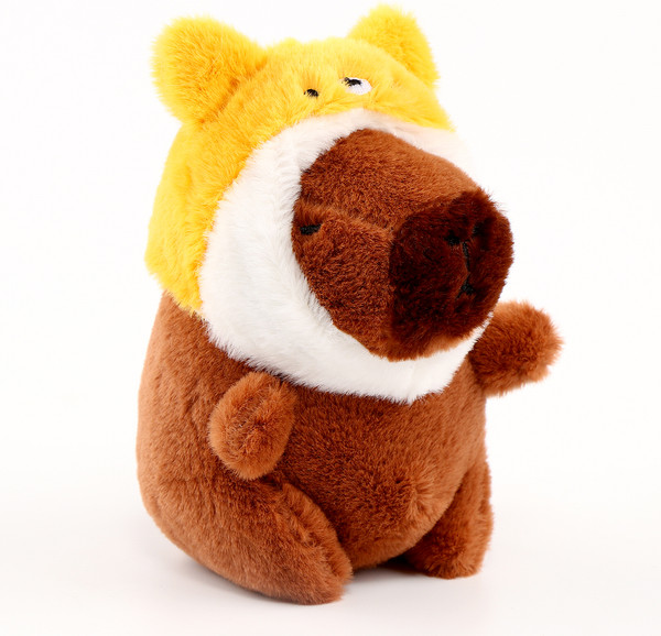 Изображение товара Брелок Sima-Land Капибара в шапочке котика / 10515989