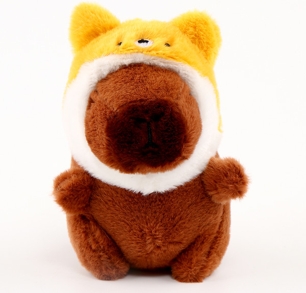 Изображение товара Брелок Sima-Land Капибара в шапочке котика / 10515989