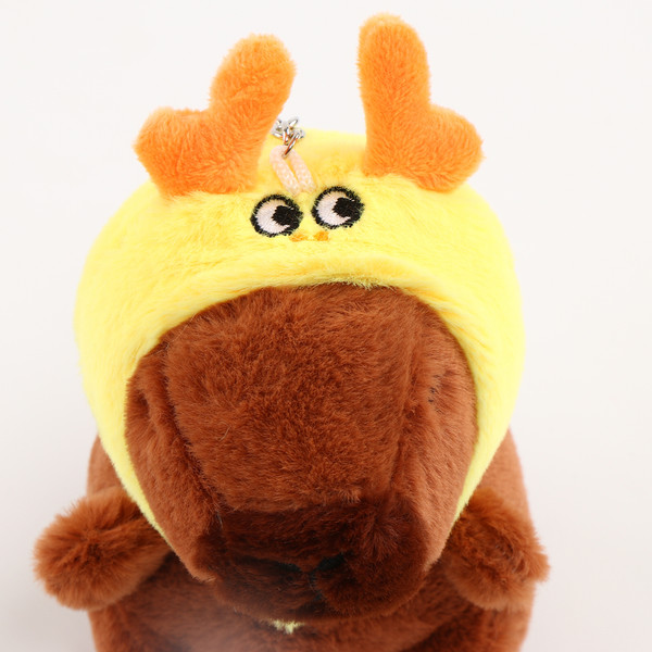 Изображение товара Брелок Sima-Land Капибара в шапочке оленя / 10515991