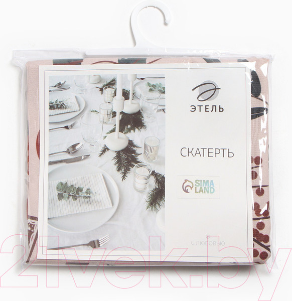 Изображение товара Скатерть Этель Новогодние украшения / 9896197