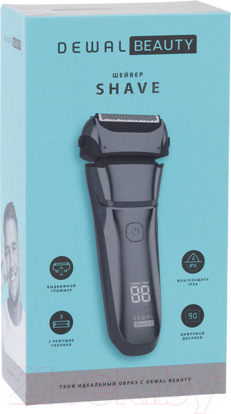 Изображение товара Электробритва Dewal Beauty Shave HS1001-GunMetal