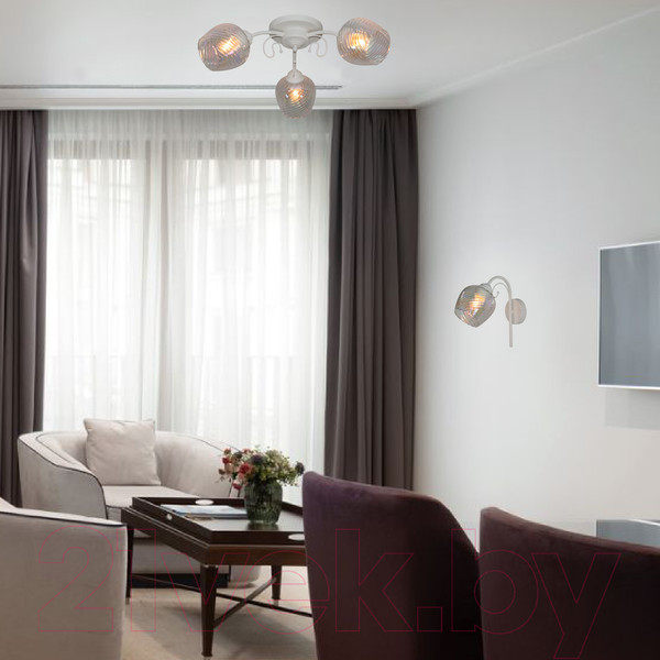 Изображение товара Бра Элетех Дези НББ 01-60-162 / 1005405400 (511 белый муар)