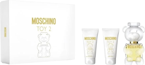 Изображение товара Парфюмерный набор Moschino Toy 2 Парфюмерная вода+Гель для душа+Бальзам для тела (50мл+50мл+50мл)