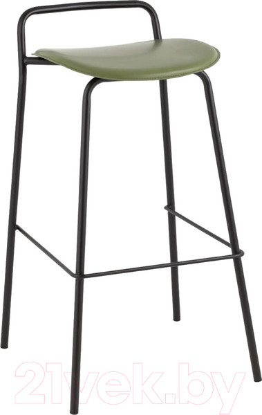 Изображение товара Стул барный Stool Group Mantis (экокожа зеленый)