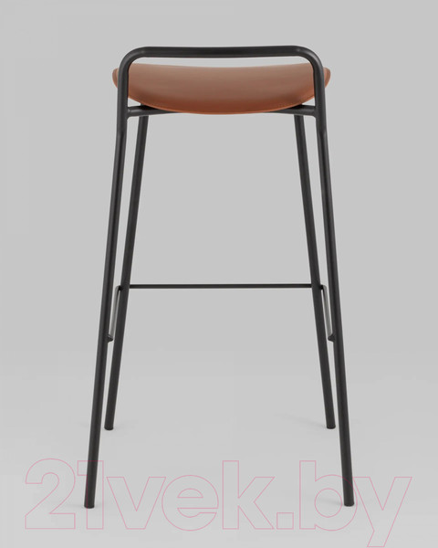 Изображение товара Стул барный Stool Group Mantis (экокожа коричневый)