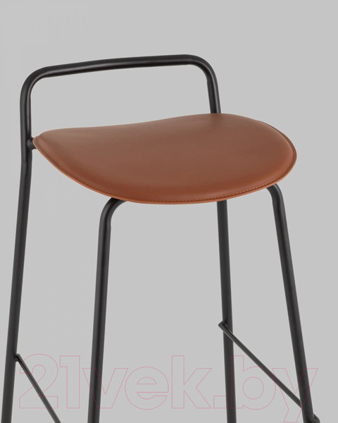 Изображение товара Стул барный Stool Group Mantis (экокожа коричневый)