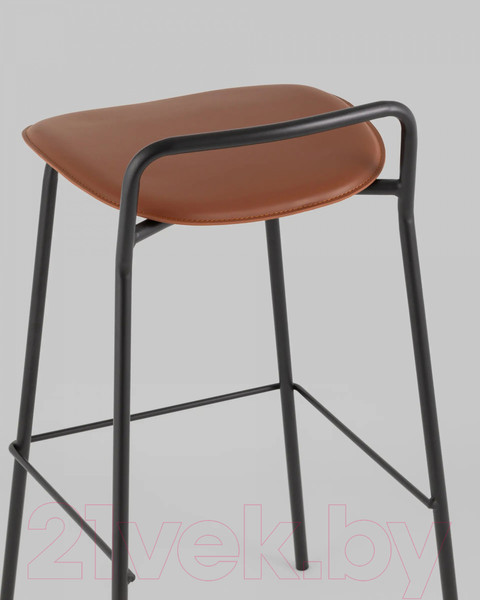 Изображение товара Стул барный Stool Group Mantis (экокожа коричневый)