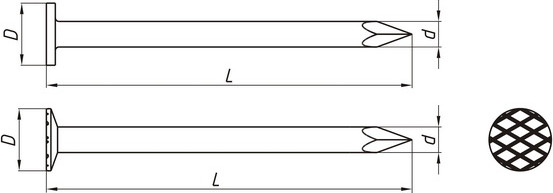 Изображение товара Гвоздь строительный РМЗ 1.2x16 4028-63 (1кг)