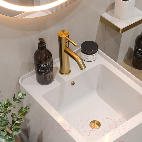 Изображение товара Смеситель Maxonor Pure Life PL1087-6 (золото матовый)