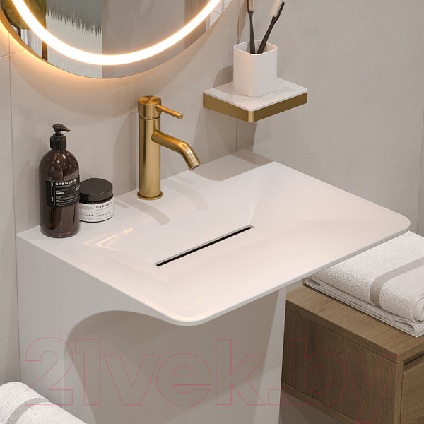 Изображение товара Смеситель Maxonor Pure Life PL1087-6 (золото матовый)