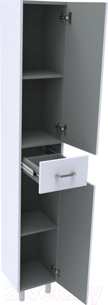 Изображение товара Шкаф-пенал для ванной АВН Мокка 30 / 35.12 (3)