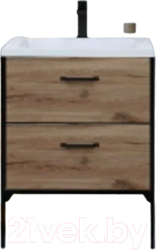 Изображение товара Тумба под умывальник Grossman Неро 65 / 106504 (альпийский дуб)