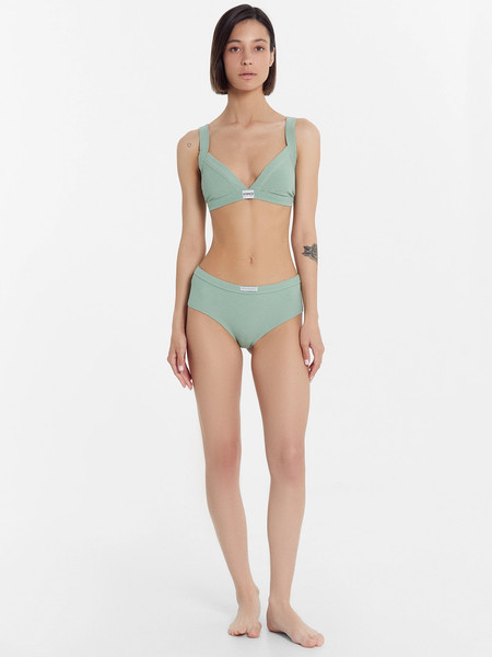 Изображение товара Комплект женских трусов Mark Formelle 412593-3 (р.106, зеленый минерал/декор)