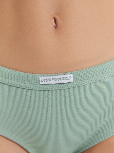Изображение товара Комплект женских трусов Mark Formelle 412593-3 (р.106, зеленый минерал/декор)
