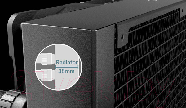 Изображение товара Кулер для процессора Arctic Cooling Liquid Freezer III 280 Black (ACFRE00135A)