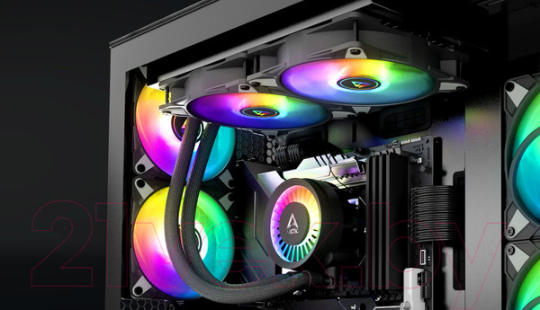 Изображение товара Кулер для процессора Arctic Cooling Liquid Freezer III 280 ARGB Black (ACFRE00143A)