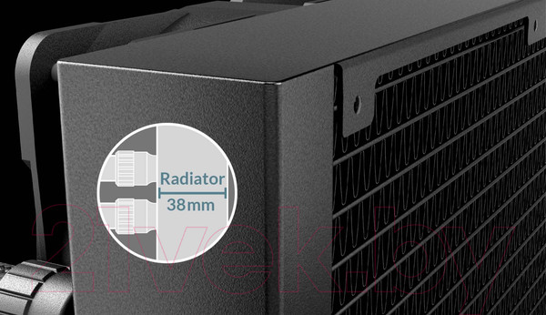 Изображение товара Кулер для процессора Arctic Cooling Liquid Freezer III 280 ARGB Black (ACFRE00143A)