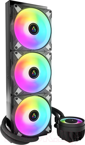 Изображение товара Кулер для процессора Arctic Cooling Liquid Freezer III 420 ARGB Black (ACFRE00145A)