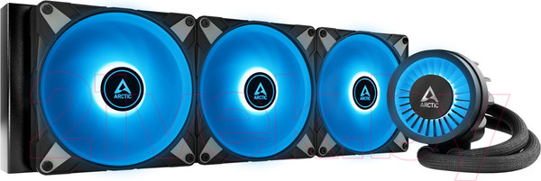 Изображение товара Кулер для процессора Arctic Cooling Liquid Freezer III 420 ARGB Black (ACFRE00145A)