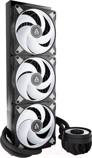 Изображение товара Кулер для процессора Arctic Cooling Liquid Freezer III 420 ARGB Black (ACFRE00145A)