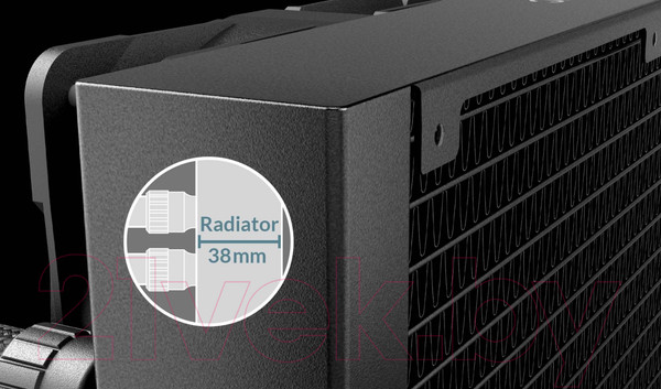 Изображение товара Кулер для процессора Arctic Cooling Liquid Freezer III 420 ARGB Black (ACFRE00145A)