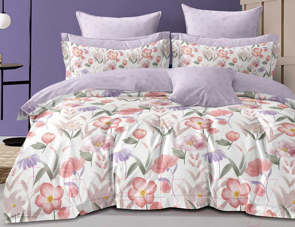 Изображение товара Комплект постельного белья LUXOR №22052024 A/B (N) Евро-стандарт (сатин)