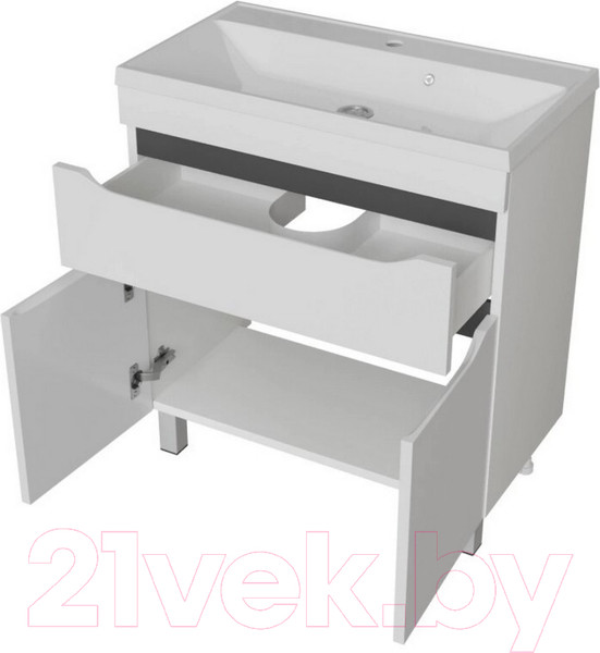 Изображение товара Тумба под умывальник Mixline Лайн-70 554895