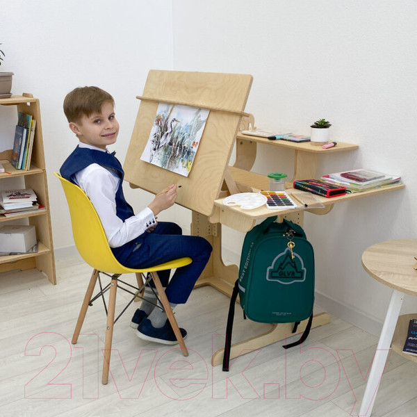 Изображение товара Парта Движение-жизнь Ученик Оптим (масло)