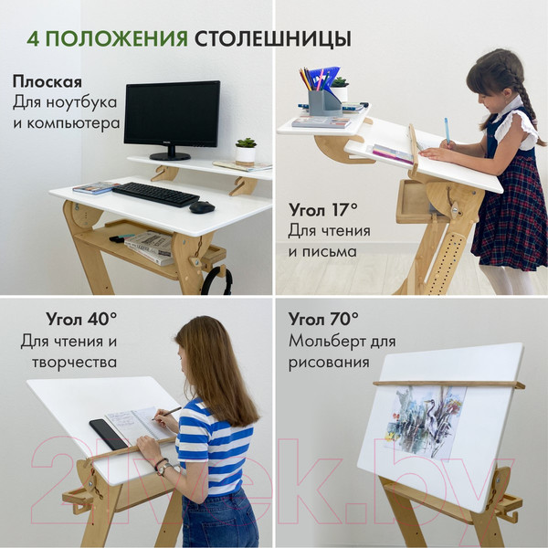 Изображение товара Парта Движение-жизнь Хронос (акрил)