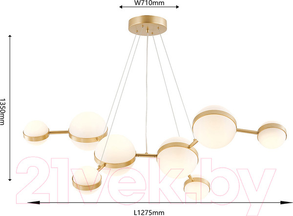 Изображение товара Люстра FAVOURITE 4448-8P