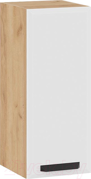 Изображение товара Шкаф навесной для кухни ТриЯ Тиана 1В3 (дуб крафт золотой/белый супермат)