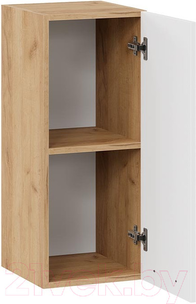 Изображение товара Шкаф навесной для кухни ТриЯ Тиана 1В3 (дуб крафт золотой/белый супермат)