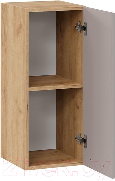 Изображение товара Шкаф навесной для кухни ТриЯ Тиана 1В3 (дуб крафт золотой/мокко супермат)