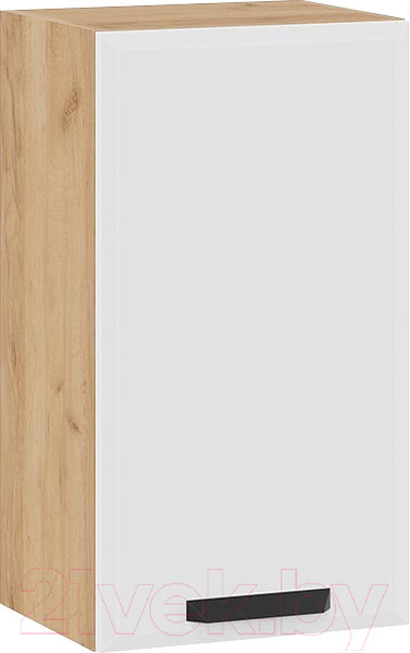 Изображение товара Шкаф навесной для кухни ТриЯ Тиана 1В4 (дуб крафт золотой/белый супермат)