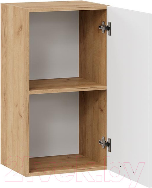 Изображение товара Шкаф навесной для кухни ТриЯ Тиана 1В4 (дуб крафт золотой/белый супермат)